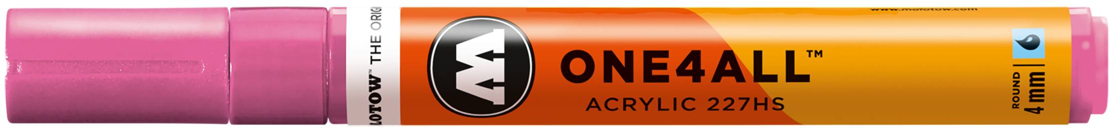 Acrylmarker ONE4ALL ACRYLIC 227HS 4mm, Nr. 231, fuchsiapink