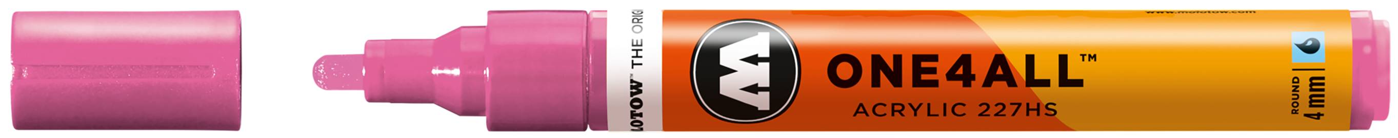 Acrylmarker ONE4ALL ACRYLIC 227HS 4mm, Nr. 231, fuchsiapink
