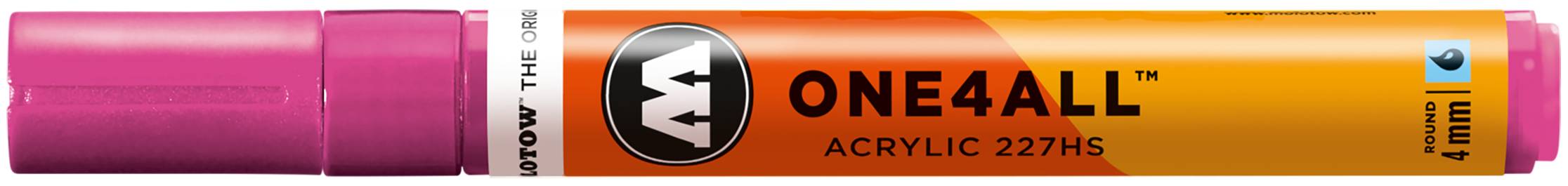 Acrylmarker ONE4ALL ACRYLIC 227HS 4mm, Nr. 232, magenta