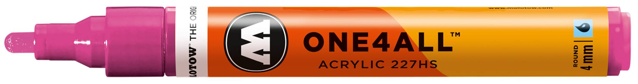 Acrylmarker ONE4ALL ACRYLIC 227HS 4mm, Nr. 232, magenta