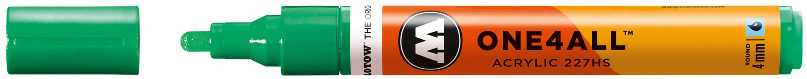Acrylmarker ONE4ALL ACRYLIC 227HS 4mm, Nr. 235, türkis