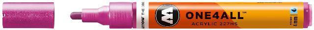 Acrylmarker ONE4ALL ACRYLIC 227HS 4mm, Nr. 225, metallic pink