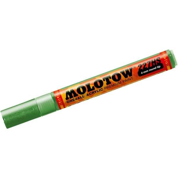 Permanentmarker One4All 227 HS nachfüllbar 4mm metallic hellgrün