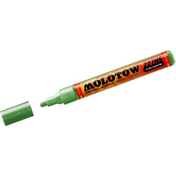 Permanentmarker One4All 227 HS nachfüllbar 4mm metallic hellgrün