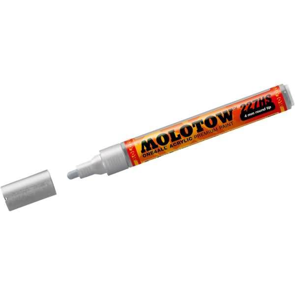 Permanentmarker One4All 227 HS nachfüllbar 4mm metallic silber