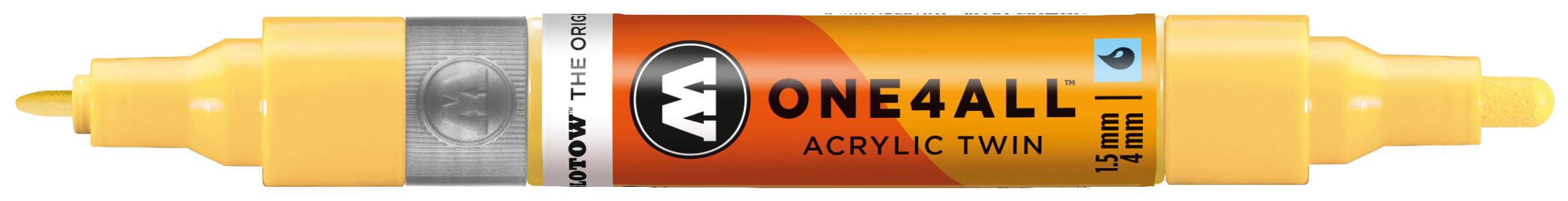 Acrylmarker ONE4ALL ACRYLIC TWIN 1,5-4mm, Nr. 115, vanille pastell