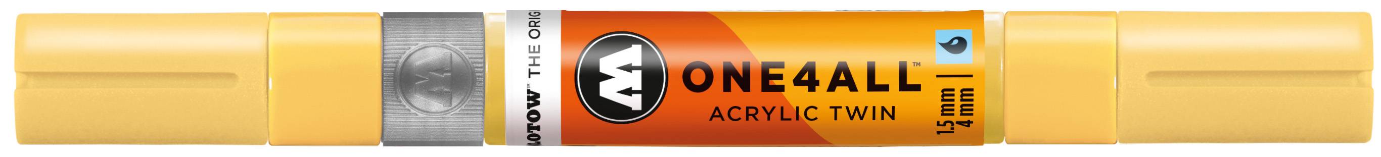 Acrylmarker ONE4ALL ACRYLIC TWIN 1,5-4mm, Nr. 115, vanille pastell