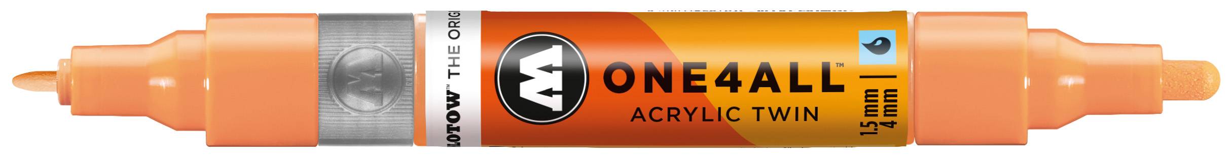 Acrylmarker ONE4ALL ACRYLIC TWIN 1,5-4mm, Nr. 117, pfirsich pastell