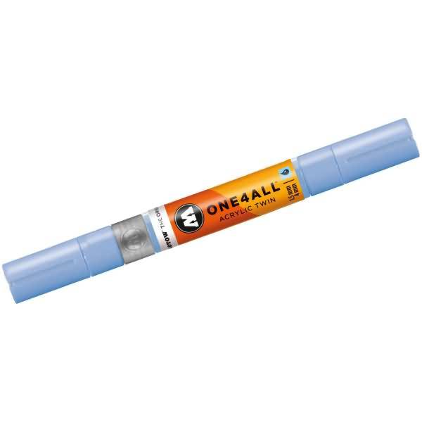 Permanentmarker One4All Acrylic Twin nachfüllbar 1,5 und 4mm keramik hell pastell