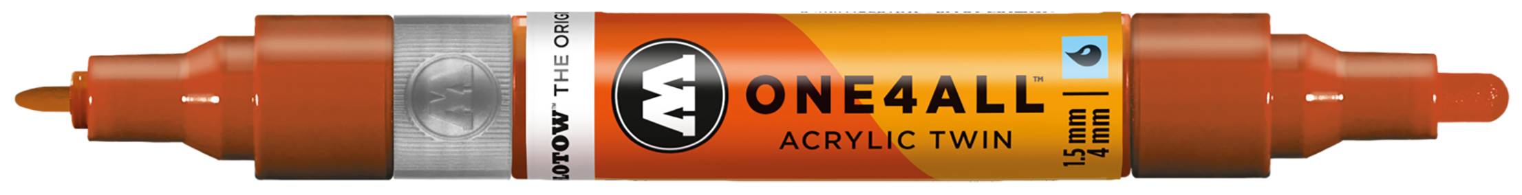 Acrylmarker ONE4ALL ACRYLIC TWIN 1,5-4mm, Nr. 010, hummer