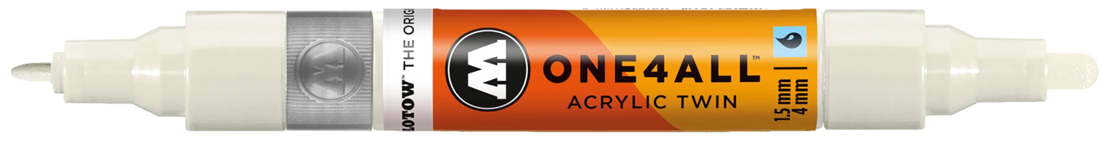 Acrylmarker ONE4ALL ACRYLIC TWIN 1,5-4mm, Nr. 229, naturweiss