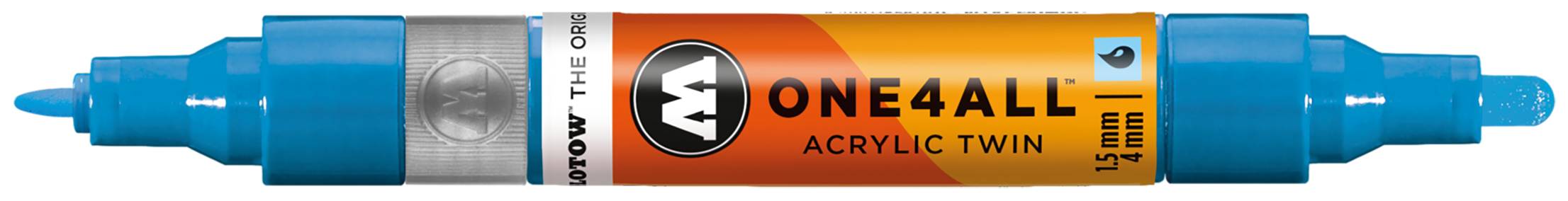 Acrylmarker ONE4ALL ACRYLIC TWIN 1,5-4mm, Nr. 230, schockblau