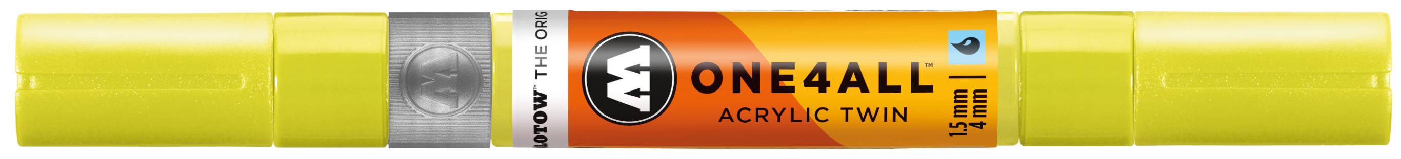 Acrylmarker ONE4ALL ACRYLIC TWIN 1,5-4mm, Nr. 236, giftgrün