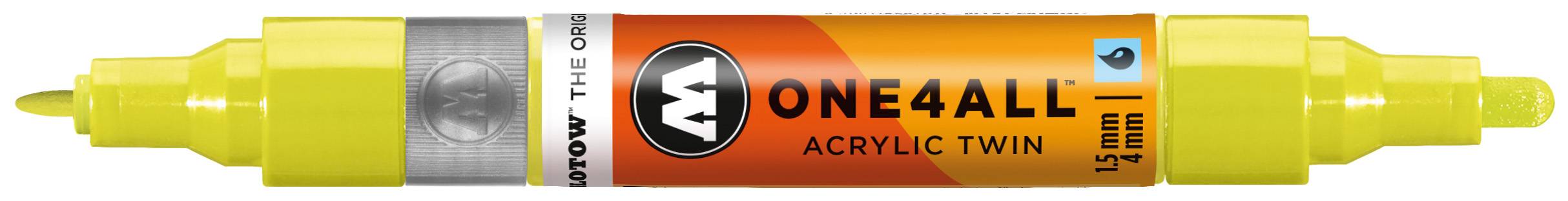 Acrylmarker ONE4ALL ACRYLIC TWIN 1,5-4mm, Nr. 236, giftgrün