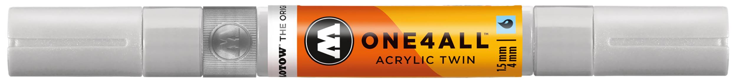 Acrylmarker ONE4ALL ACRYLIC TWIN 1,5-4mm, Nr. 237, graublau hell