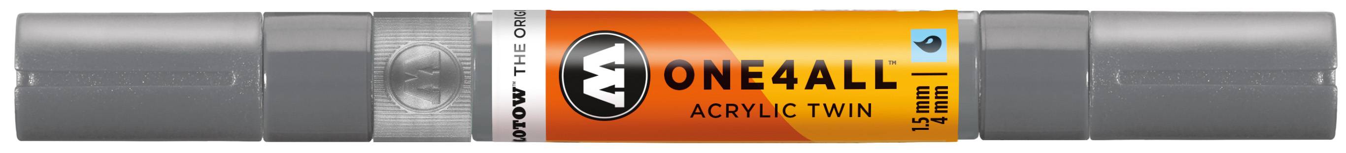 Acrylmarker ONE4ALL ACRYLIC TWIN 1,5-4mm, Nr. 238, graublau dunkel