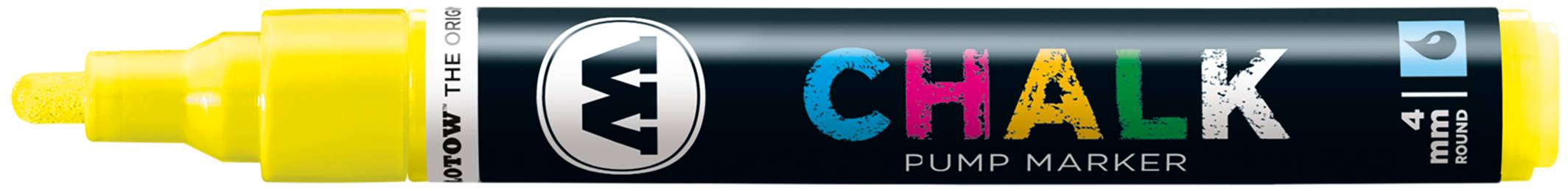 Kreidemarker CHALK 4mm, Nr. 006, neongelb