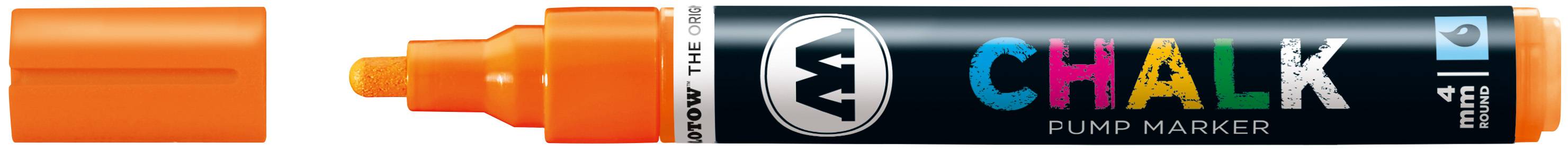 Kreidemarker CHALK 4mm, Nr. 007, neonorange