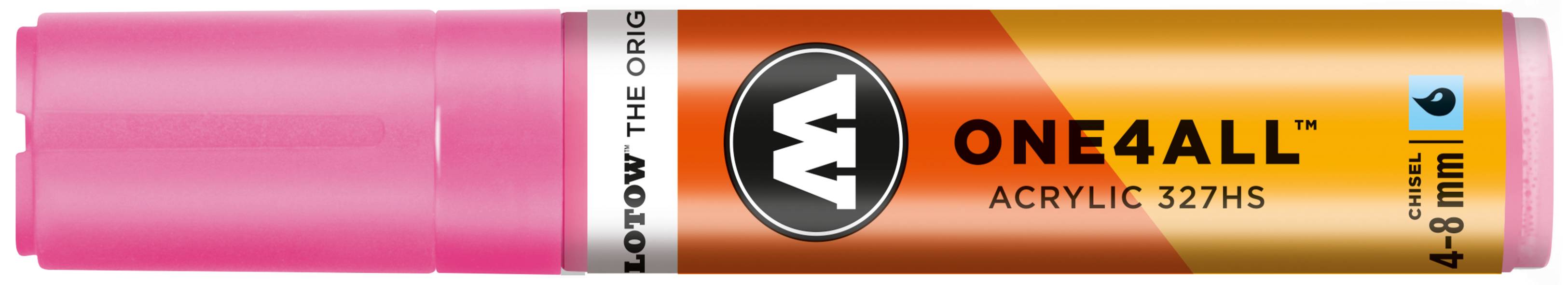 Acrylmarker ONE4ALL ACRYLIC 327HS 4-8mm, Nr. 200, neonpink