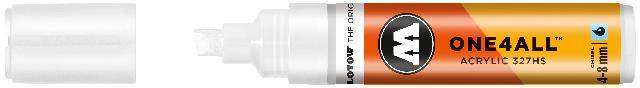 Acrylmarker ONE4ALL ACRYLIC 327HS 4-8mm, Nr. 160, signalweiss
