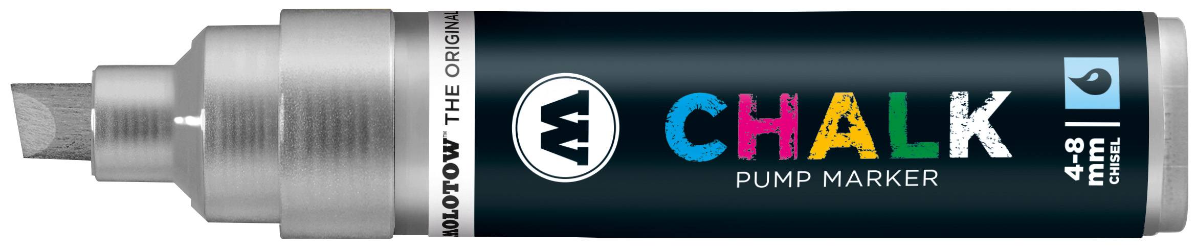 Kreidemarker CHALK 4-8mm, Nr. 001, metallic silber