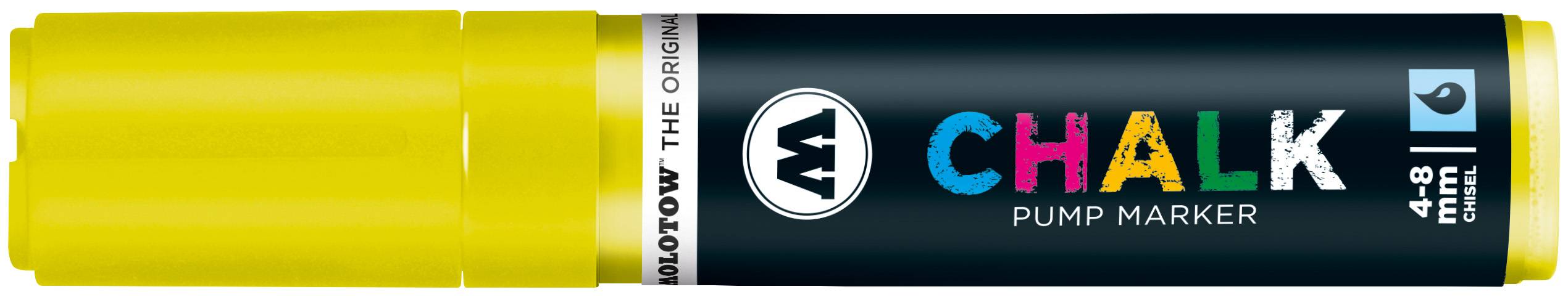 Kreidemarker CHALK 4-8mm, Nr. 006, neongelb