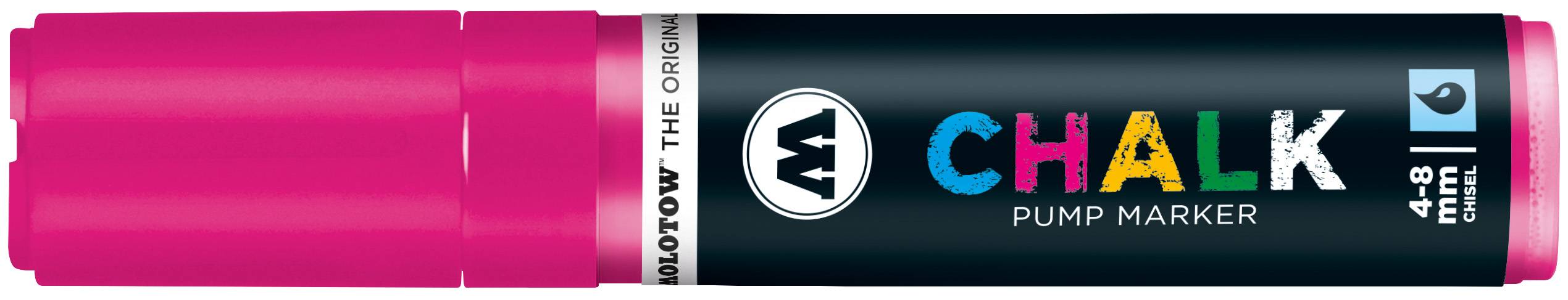 Kreidemarker CHALK 4-8mm, Nr. 008, neonpink