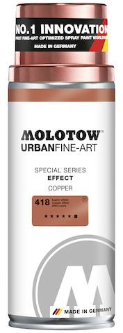 Sprühdose URBAN FINE-ART, Effect Lack 400ml, kupfer-effect