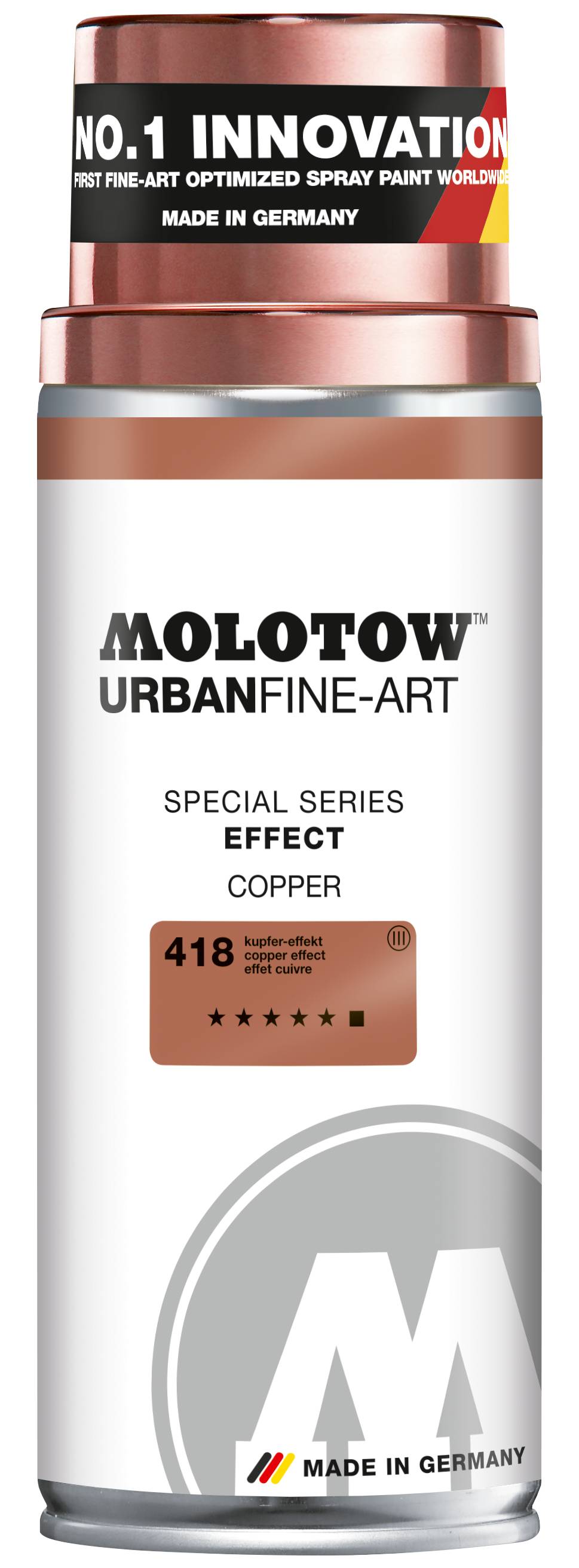 Sprühdose URBAN FINE-ART, Effect Lack 400ml, kupfer-effect