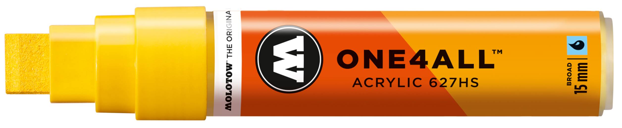 Acrylmarker ONE4ALL ACRYLIC 627HS 15mm, Nr. 006, zinkgelb