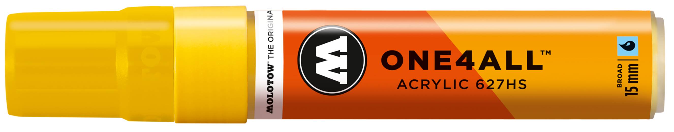 Acrylmarker ONE4ALL ACRYLIC 627HS 15mm, Nr. 006, zinkgelb