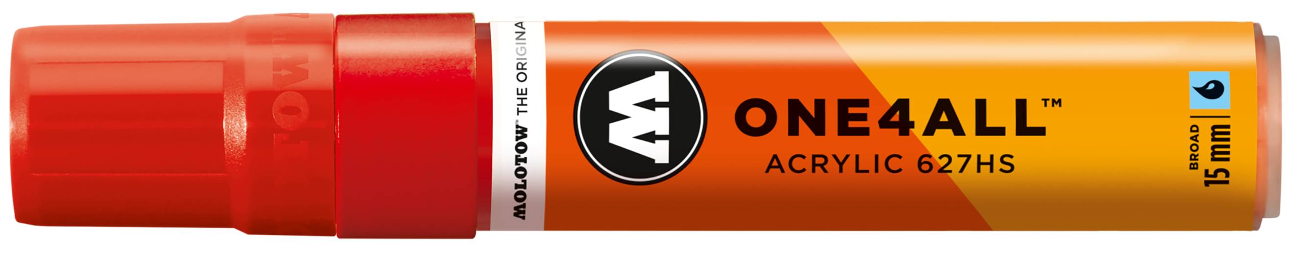 Acrylmarker ONE4ALL ACRYLIC 627HS 15mm, Nr. 013, verkehrsrot