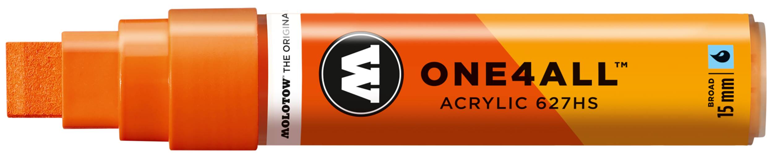 Acrylmarker ONE4ALL ACRYLIC 627HS 15mm, Nr. 085, DARE orange