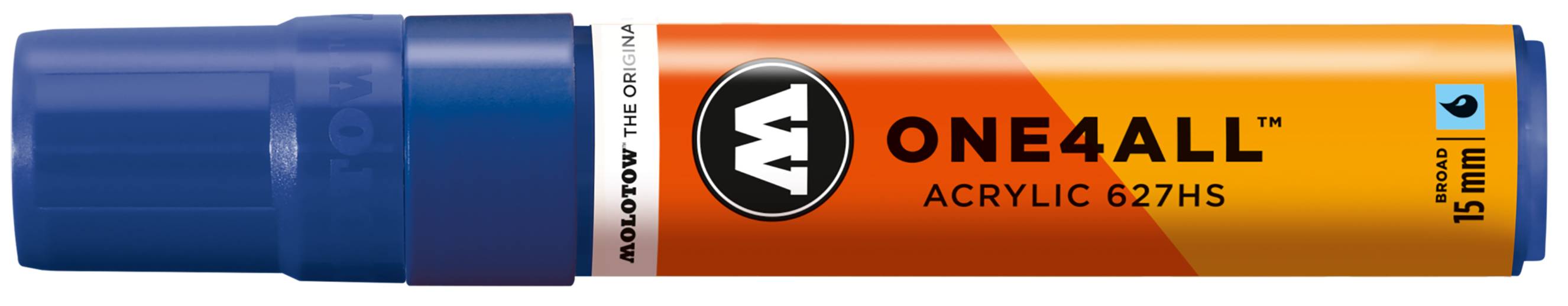 Acrylmarker ONE4ALL ACRYLIC 627HS 15mm, Nr. 204, echtblau