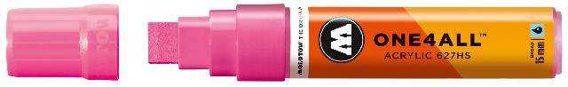 Acrylmarker ONE4ALL ACRYLIC 627HS 15mm, Nr. 200, neonpink