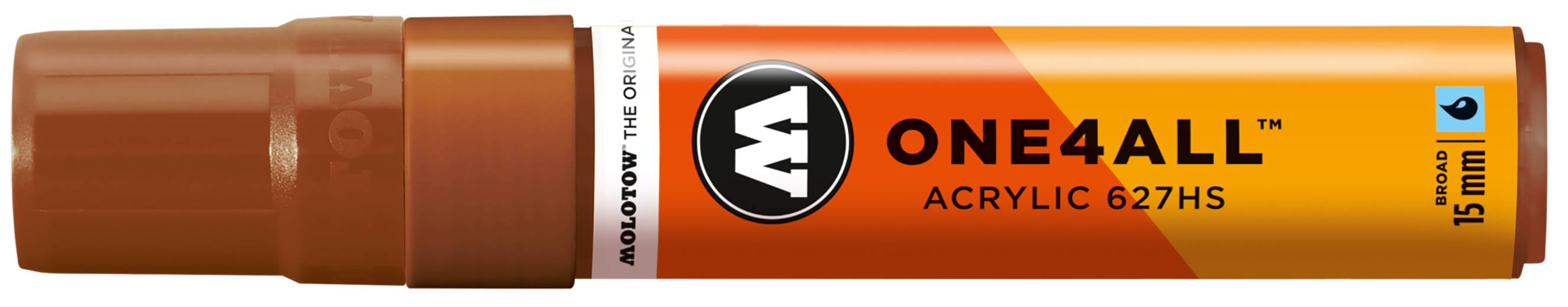 Acrylmarker ONE4ALL ACRYLIC 627HS 15mm, Nr. 092, haselnussbraun