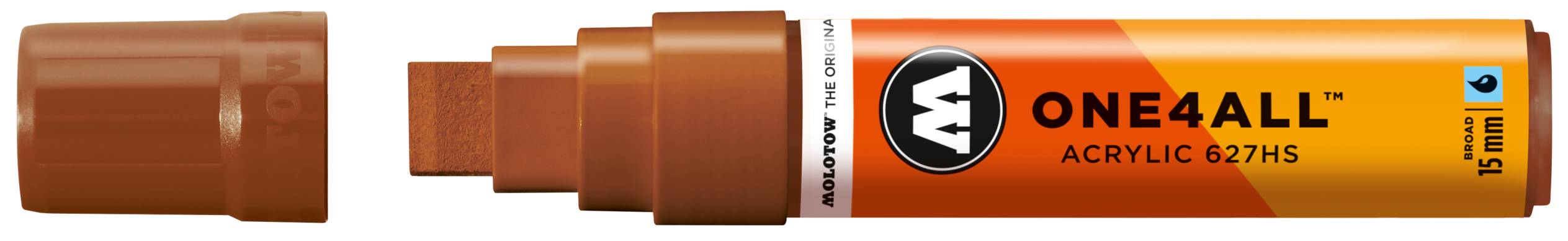 Acrylmarker ONE4ALL ACRYLIC 627HS 15mm, Nr. 092, haselnussbraun