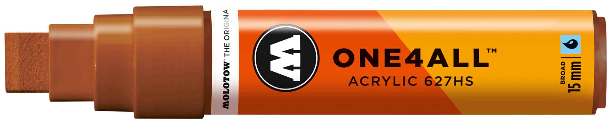 Acrylmarker ONE4ALL ACRYLIC 627HS 15mm, Nr. 092, haselnussbraun