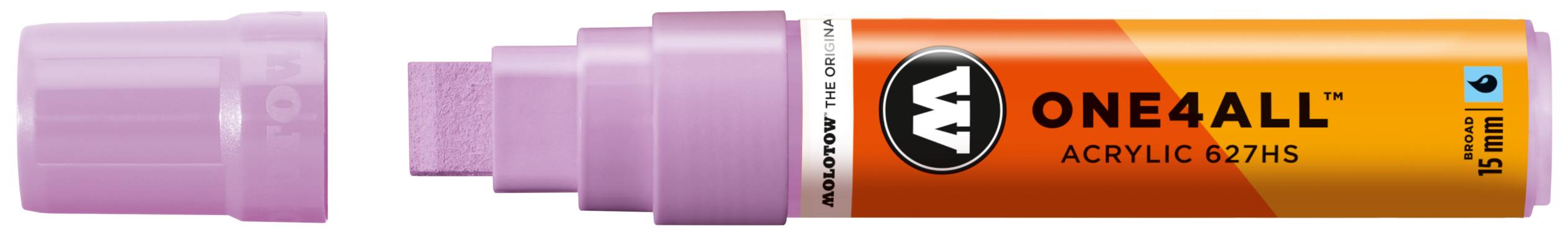 Acrylmarker ONE4ALL ACRYLIC 627HS 15mm, Nr. 201, flieder pastell
