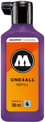 Nachfüllflasche ONE4ALL ACRYLIC 180ml, Nr. 042, johannisbeere