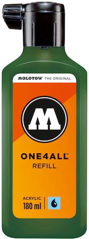 Nachfüllflasche ONE4ALL ACRYLIC 180ml, Nr. 145, future green