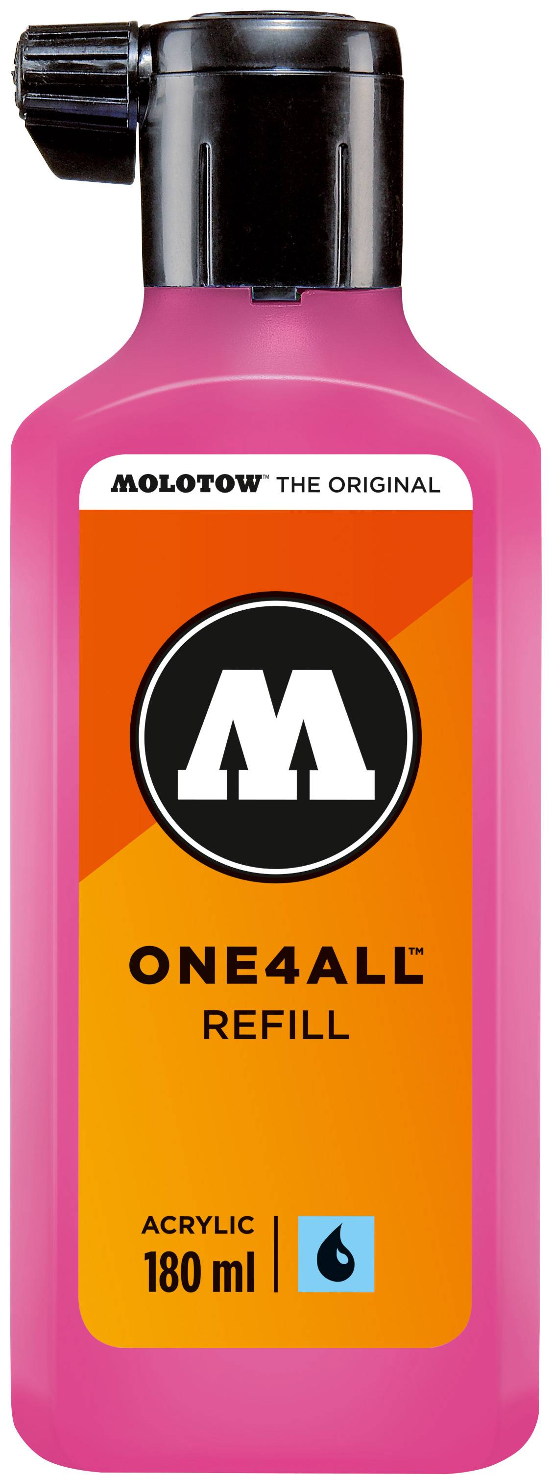 Nachfüllflasche ONE4ALL ACRYLIC 180ml, Nr. 217, neonpink