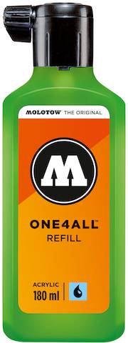 Nachfüllflasche ONE4ALL ACRYLIC 180ml, Nr. 222, KACAO77 green