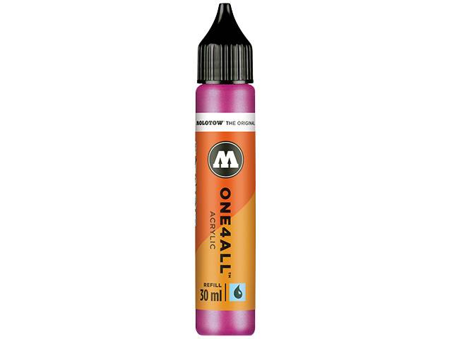 Nachfüllflasche ONE4ALL ACRYLIC 30ml, Nr. 225, metallic pink