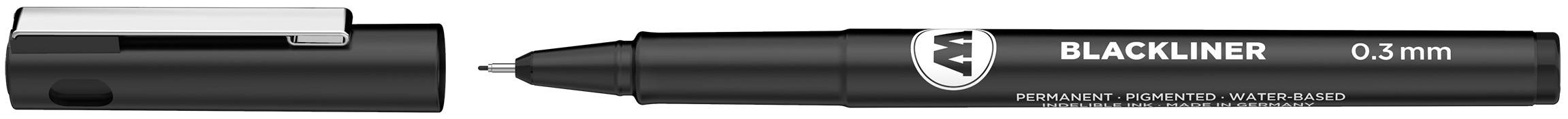 BLACKLINER 0,3 mm - schwarz