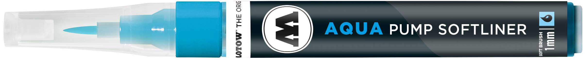 AQUA Pump Softliner 1mm, Nr. 012, cyan