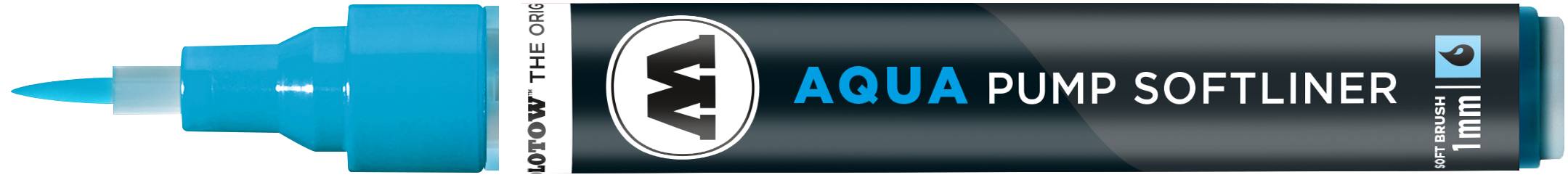 AQUA Pump Softliner 1mm, Nr. 012, cyan