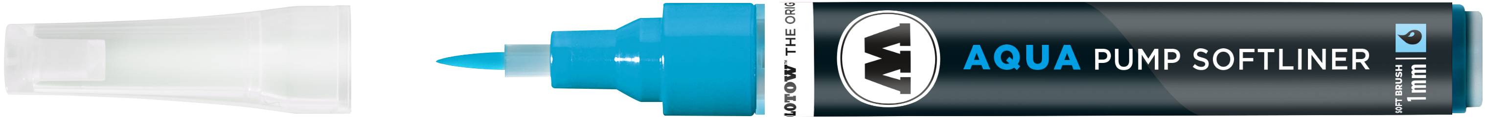 AQUA Pump Softliner 1mm, Nr. 012, cyan