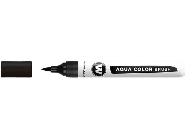 Marker AQUA COLOR BRUSH Nr. 022, tiefschwarz