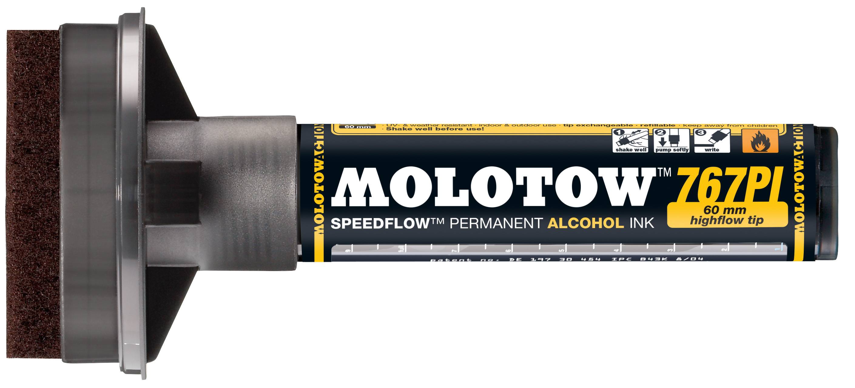 SPEEDFLOW Marker 767PI Masterpiece 60mm, kupferschwarz